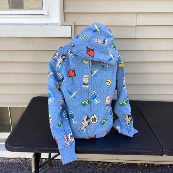 TROPICAL Y2K BOHO INDIE Devil hut size large sweatshirt men’s - Picture 1 of 5